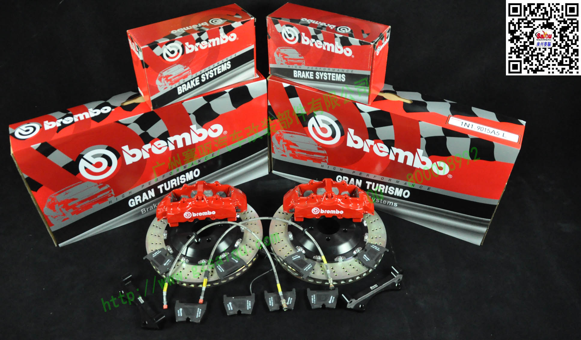 奧迪Q7升級(jí)brembo GT8剎車