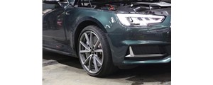 奧迪S4改裝AP9560剎車卡鉗，低調(diào)不失霸氣