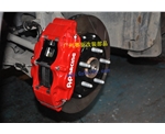 君越改裝AP5200剎車系統  升級大四活塞剎車鮑魚  君越剎車AP原裝剎車盤