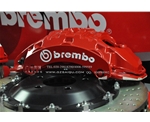 奔馳GLK剎車升級brembo大六活塞剎車套件，奔馳GLK改裝